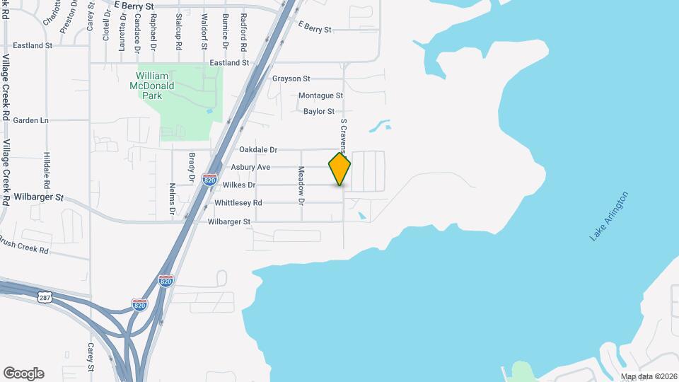 4304 S Cravens Rd Map and Location Details