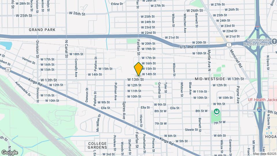 2306 Fairfax St Map and Location Details