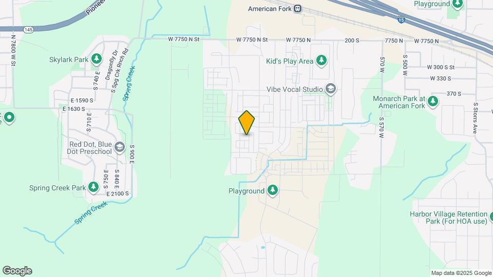 1036 W 530 S Map and Location Details