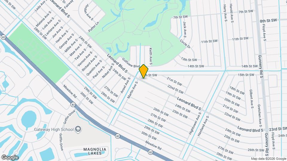 4754 Leonard Blvd S Map and Location Details