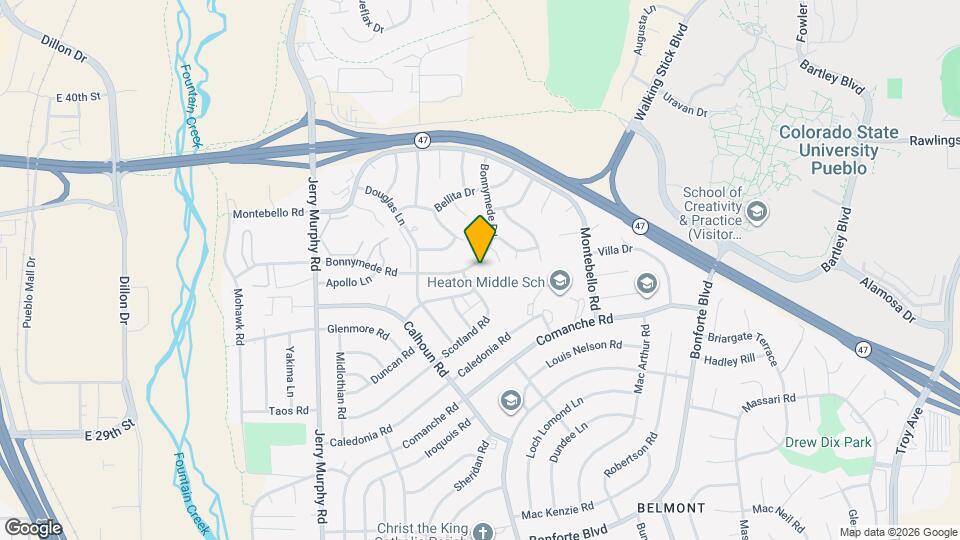 164 Bonnymede Rd Map and Location Details