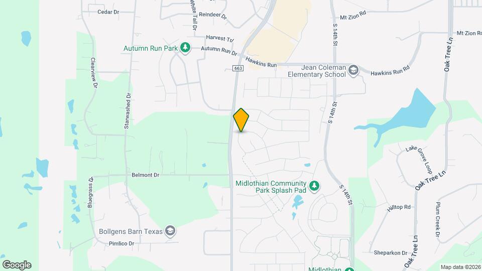 202 Lawson Farms Dr Map and Location Details