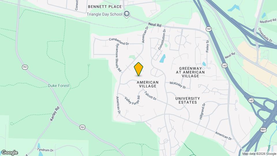 4418 Talcott Dr Map and Location Details