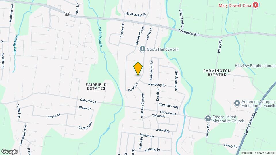 3003 Penny Ln Map and Location Details