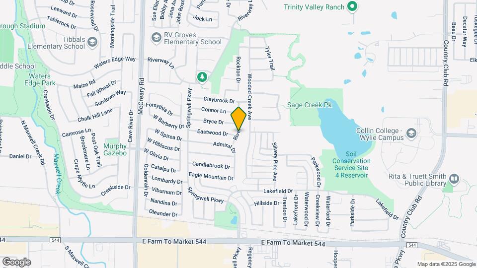 702 Riverhead Dr Map and Location Details