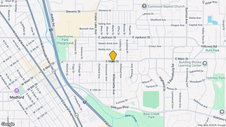 10 Willamette Ave Map and Location Details
