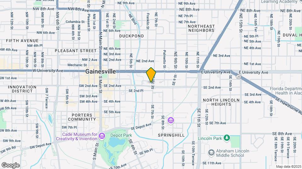 120 SE 7th St Map and Location Details