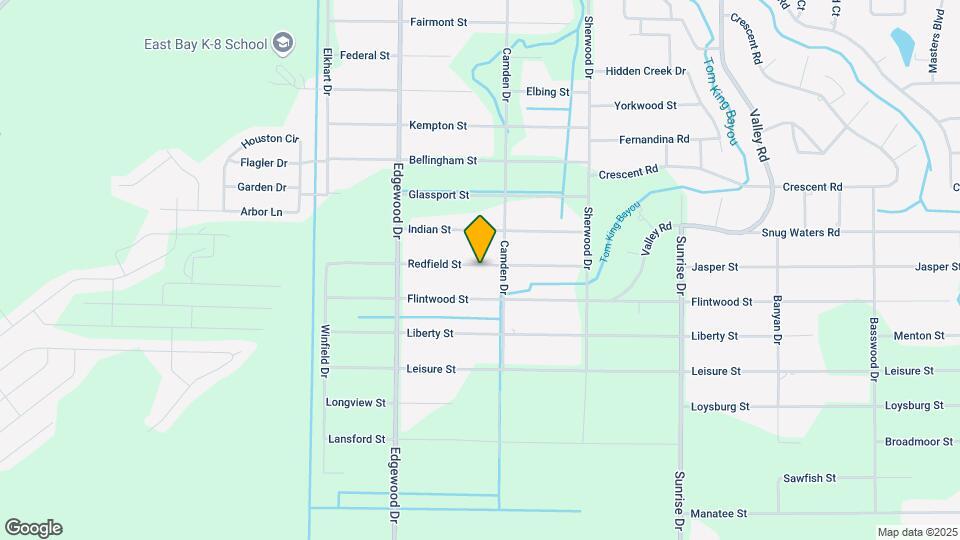 6673 Redfield St Map and Location Details