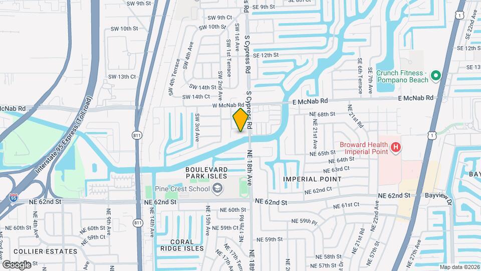 1710 SW 1st Ave Mapa y Detalles de la Ubicación