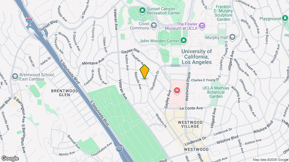 545 Glenrock Avenue Apartments Map and Location Details