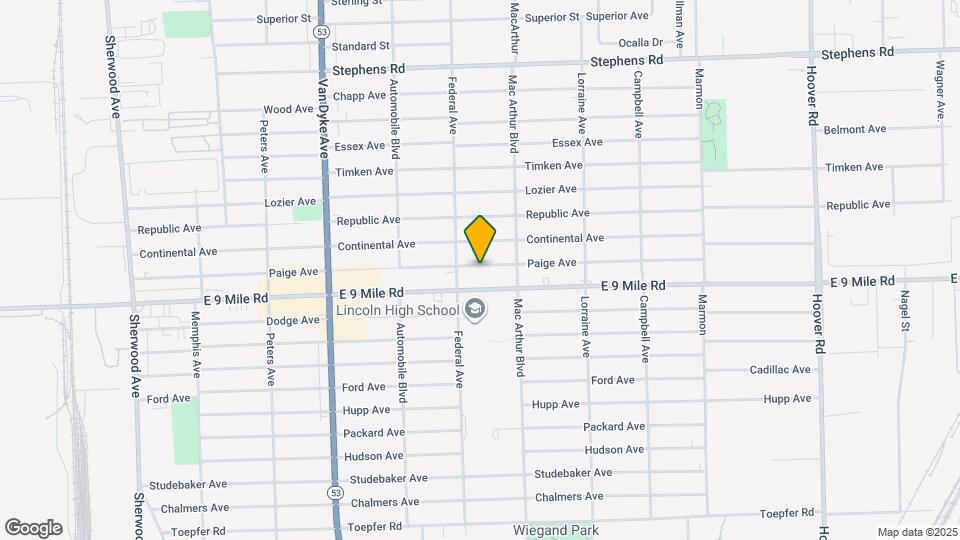 8452 Paige Ave Map and Location Details