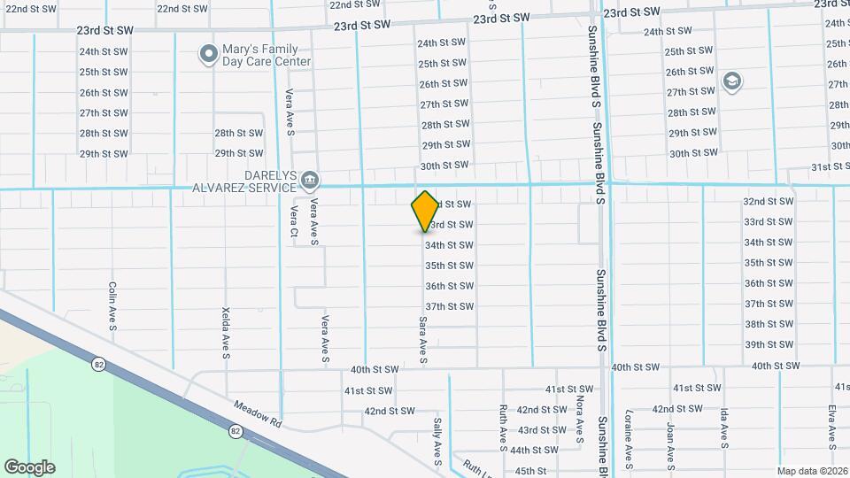3318 34th St SW Map and Location Details