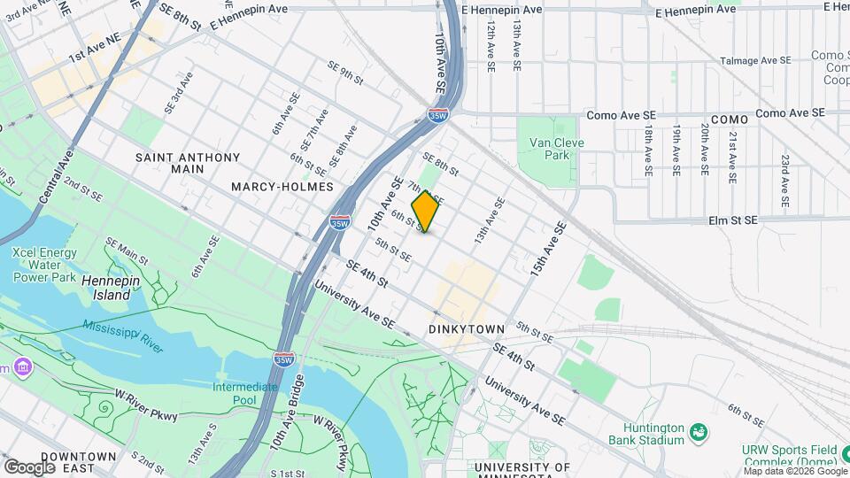 1112 6th St SE Map and Location Details