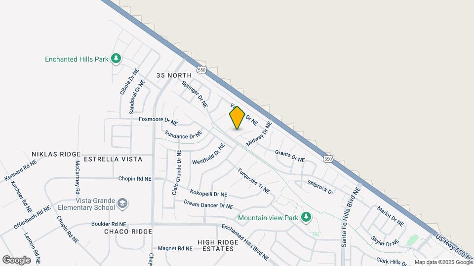 5409 Caballo Ct NE Map and Location Details