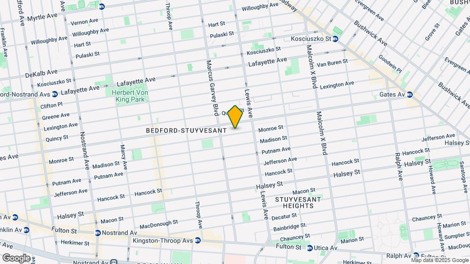 491 Monroe St Map and Location Details