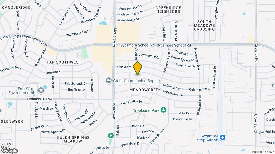 3108 Galemeadow Dr Map and Location Details