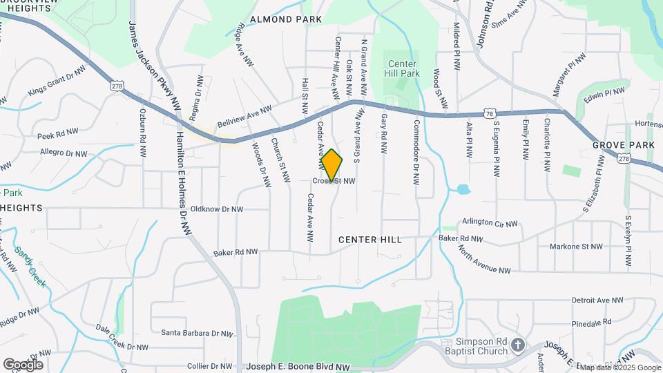 2364 Cross St NW Map and Location Details