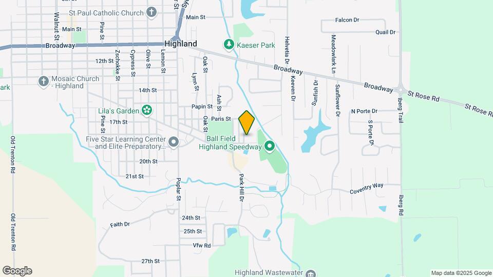 Parkview Townhomes Map and Location Details