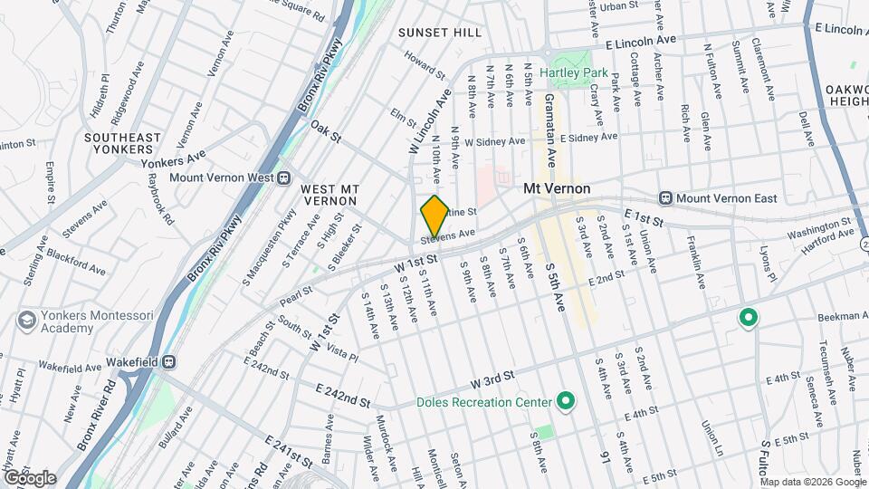 176-186 Stevens Ave Map and Location Details