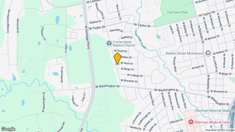 1103 N Grant Dr Map and Location Details