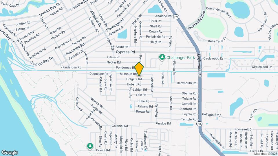5231 Pompano Rd Map and Location Details