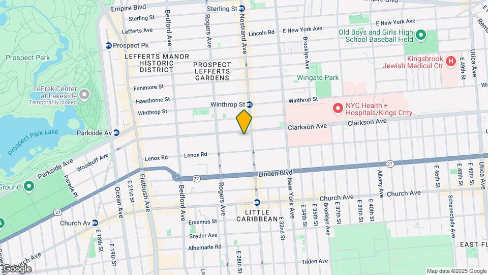 270 Clarkson Ave Mapa y Detalles de la Ubicación