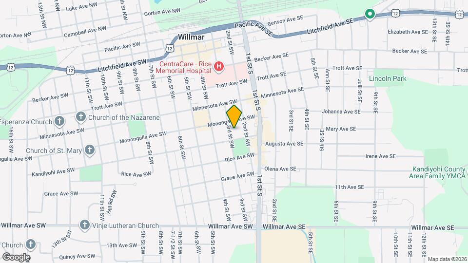 719 3rd St SW, Unit 1 Map and Location Details