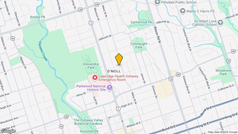 61 Aberdeen St Map and Location Details