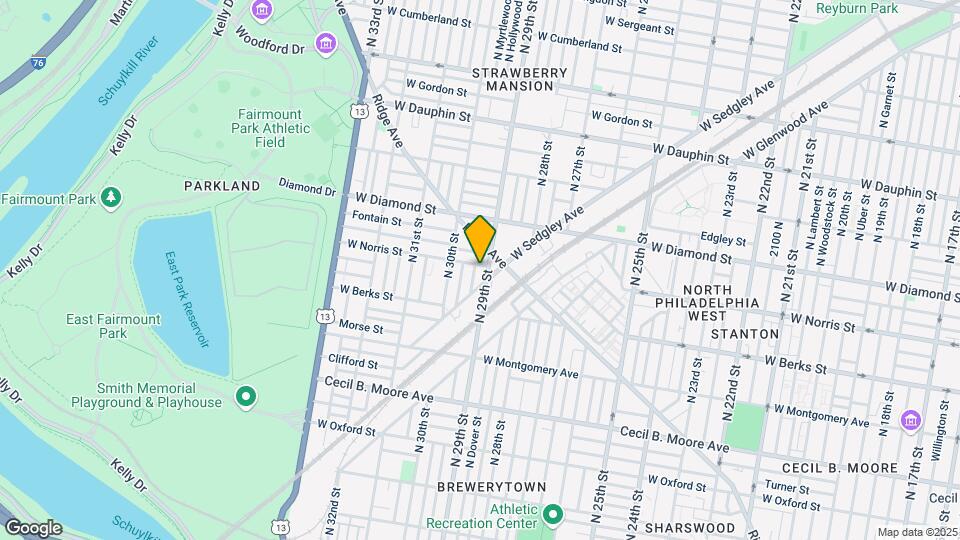 2908 W Norris St Mapa y Detalles de la Ubicación