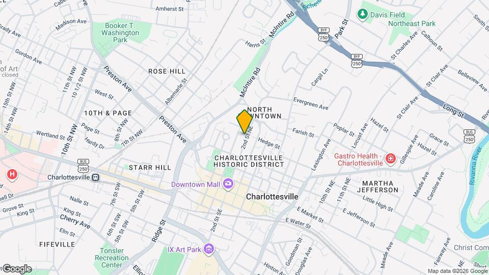 423 2nd St NE Map and Location Details