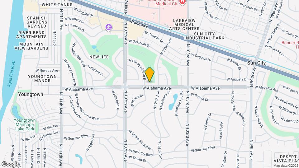 10530 W Alabama Ave Map and Location Details