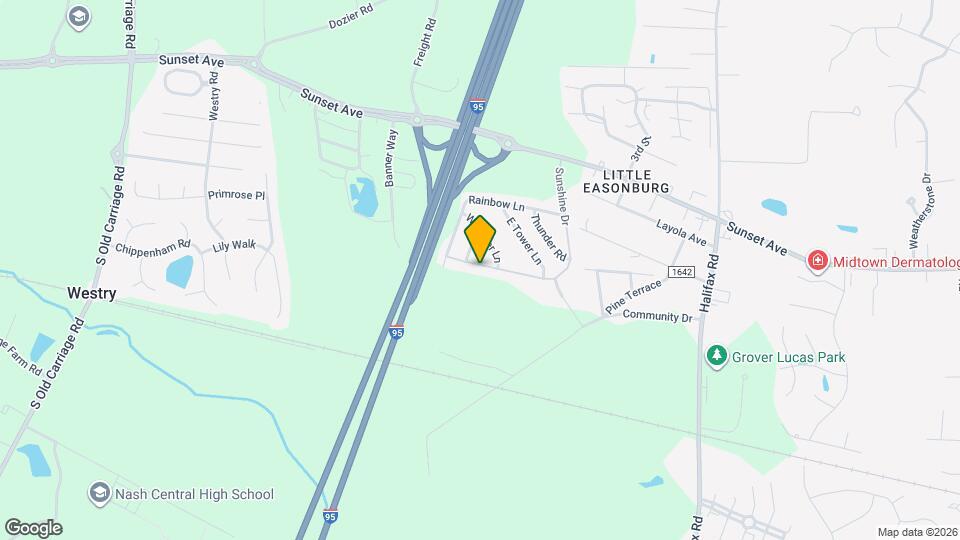 513 Sunshine Dr Map and Location Details