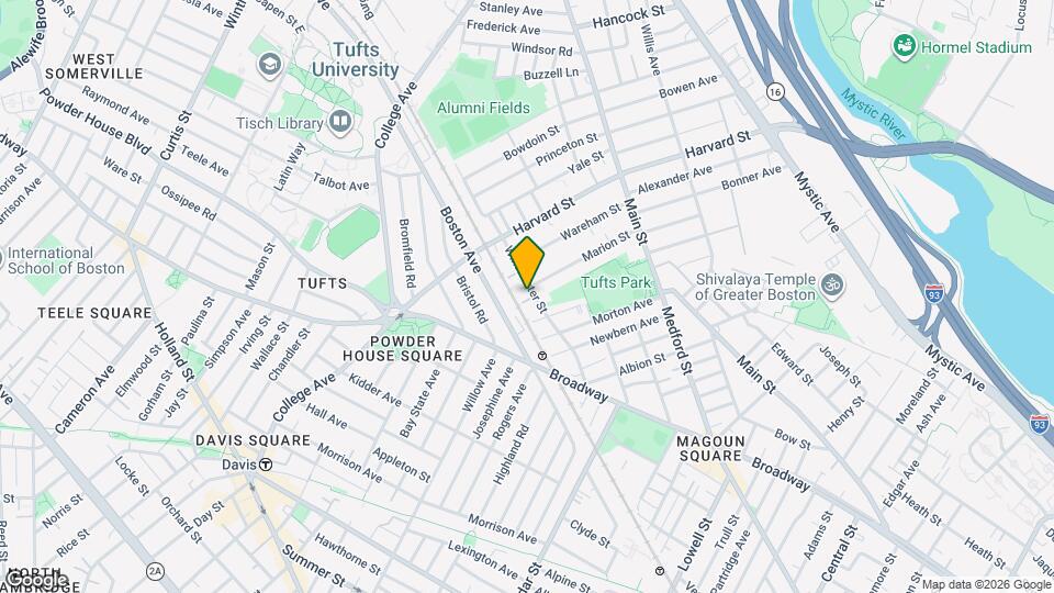 45 Winchester St Mapa y Detalles de la Ubicación