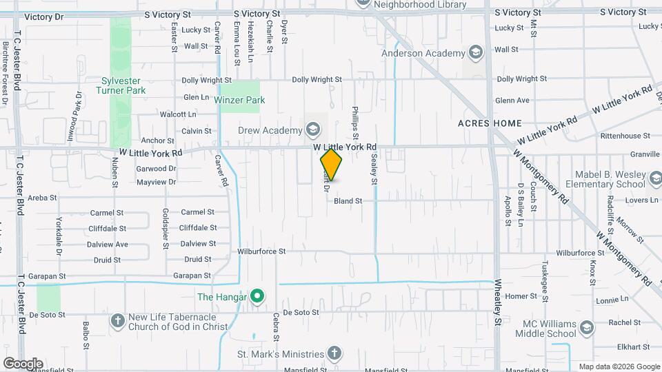 6720 Cathcart Dr Map and Location Details