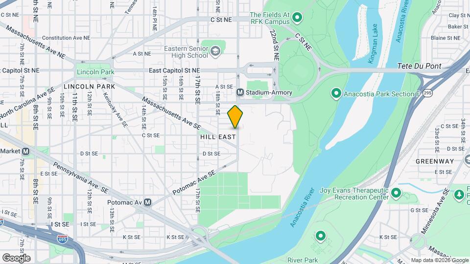 1846 C St SE Mapa y Detalles de la Ubicación