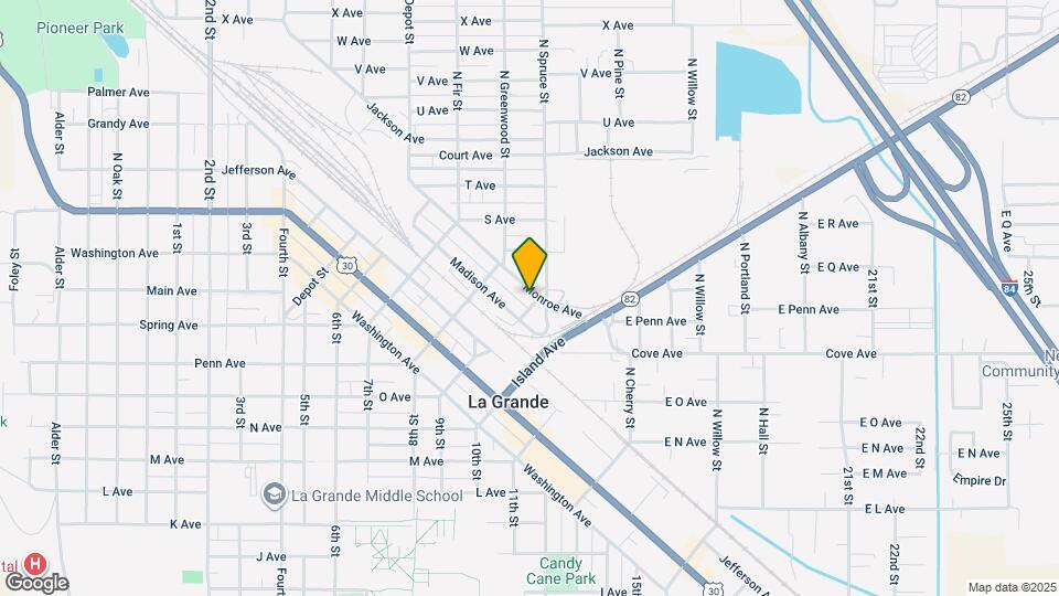 1528 Monroe Ave Map and Location Details