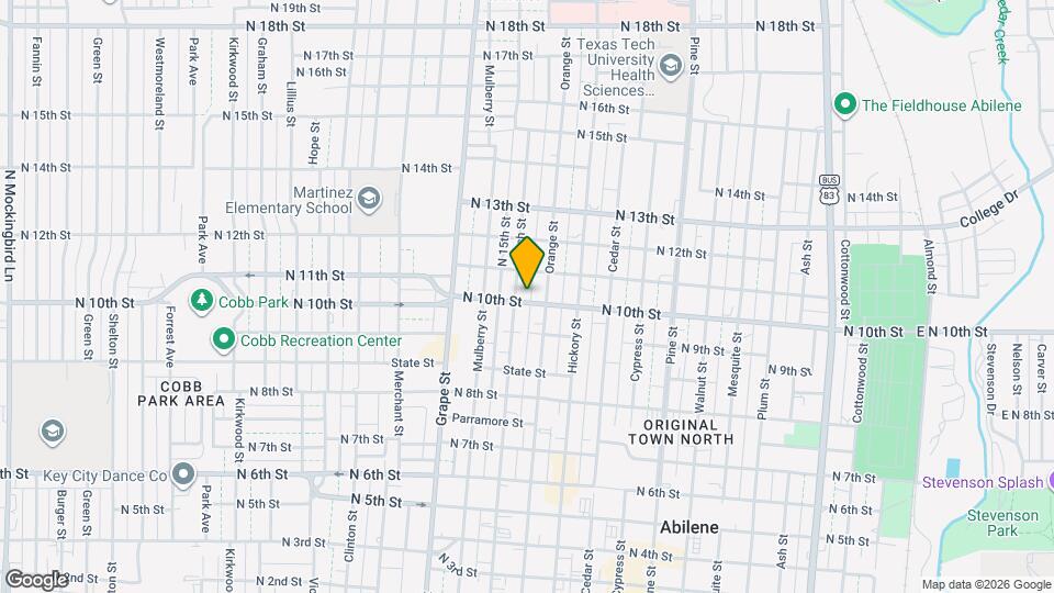 1436 N 10th St Map and Location Details