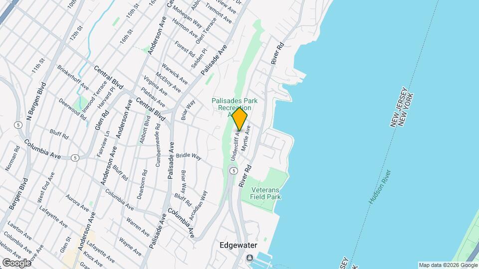 621 Undercliff Ave, Unit 2 Map and Location Details