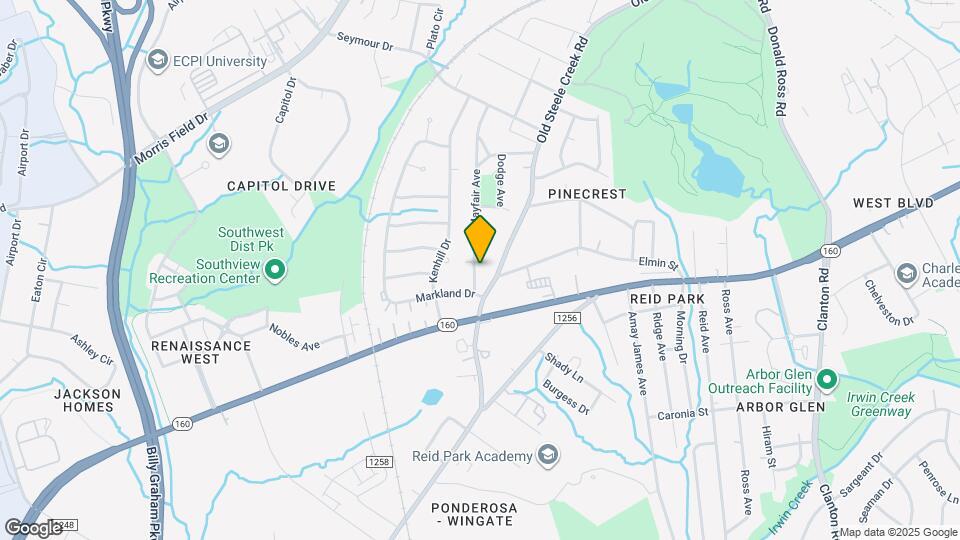 2831 Mayfair Ave Map and Location Details