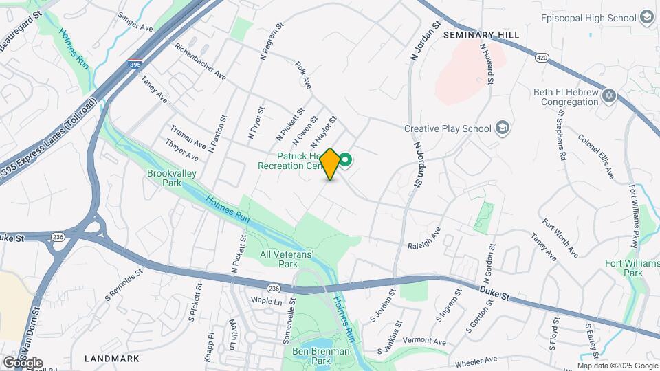 491 N Latham St Map and Location Details