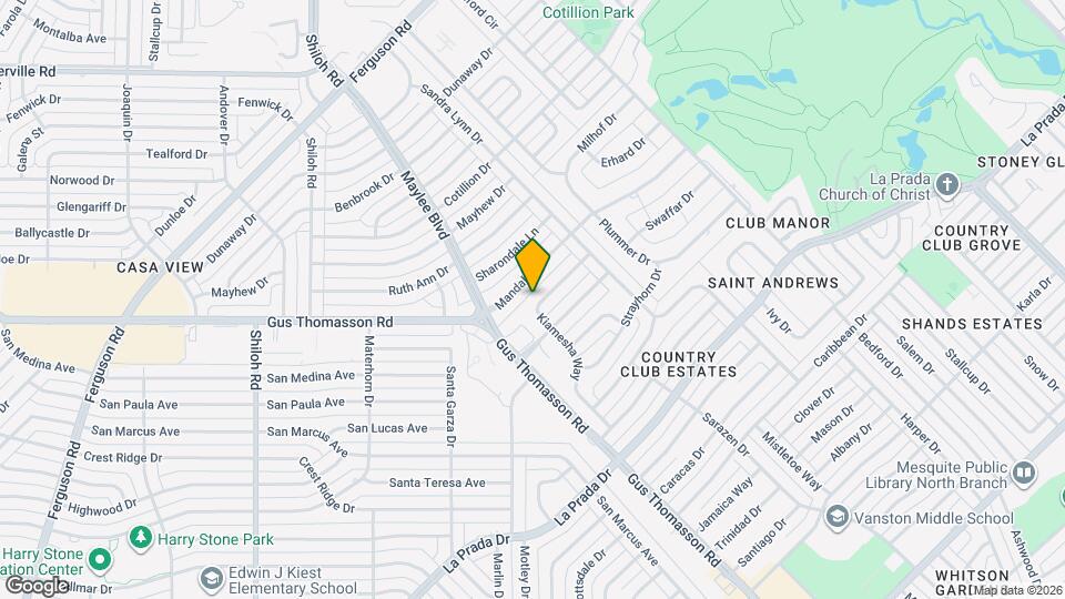 5303 Kiamesha Way Map and Location Details