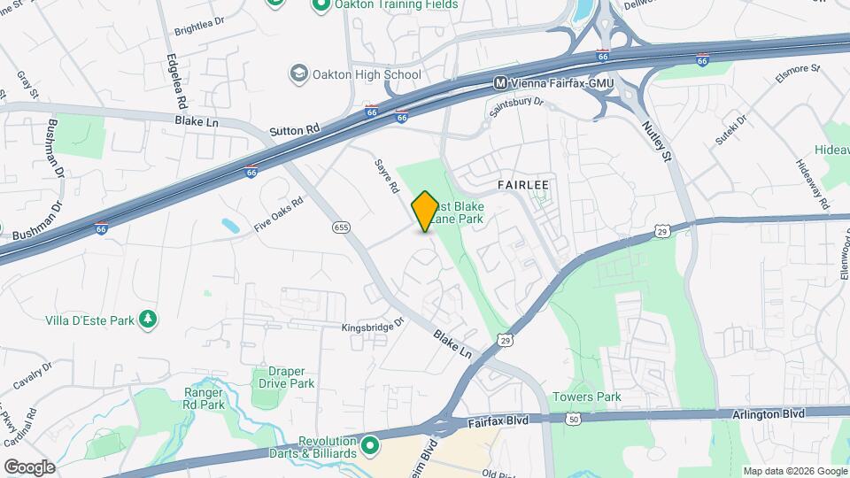 9626 Lindenbrook St Map and Location Details