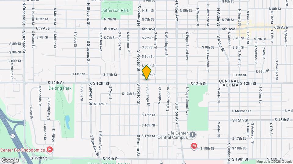 3825 S 12th St Map and Location Details