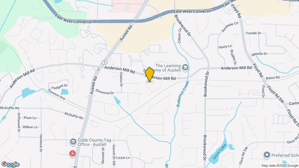 1610 Silver Oak Dr Mapa y Detalles de la Ubicación