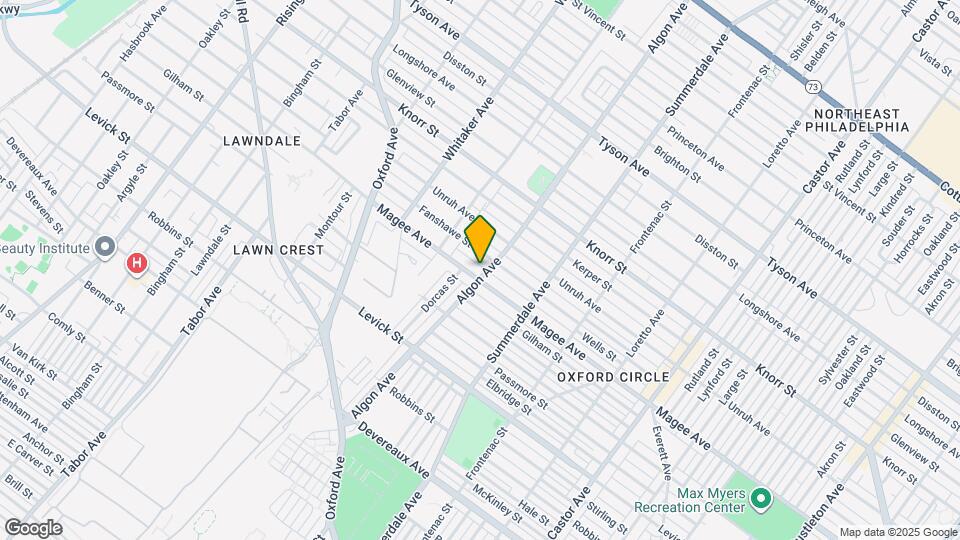 1037 Magee Ave, Unit 1 Mapa y Detalles de la Ubicación