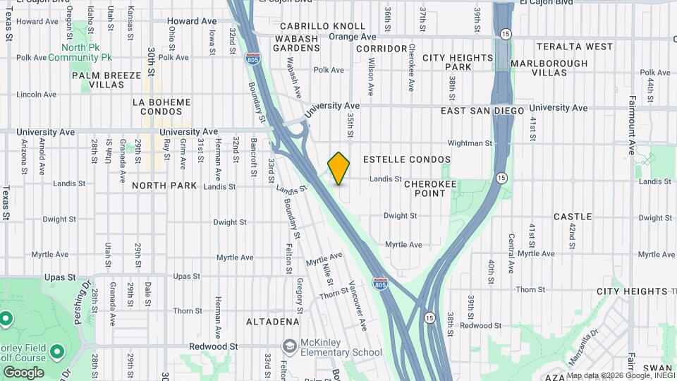 3669 Swift Ave Map and Location Details