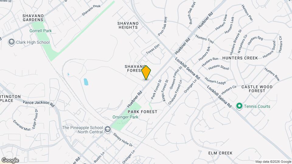 12906 Legend Field Dr Mapa y Detalles de la Ubicación