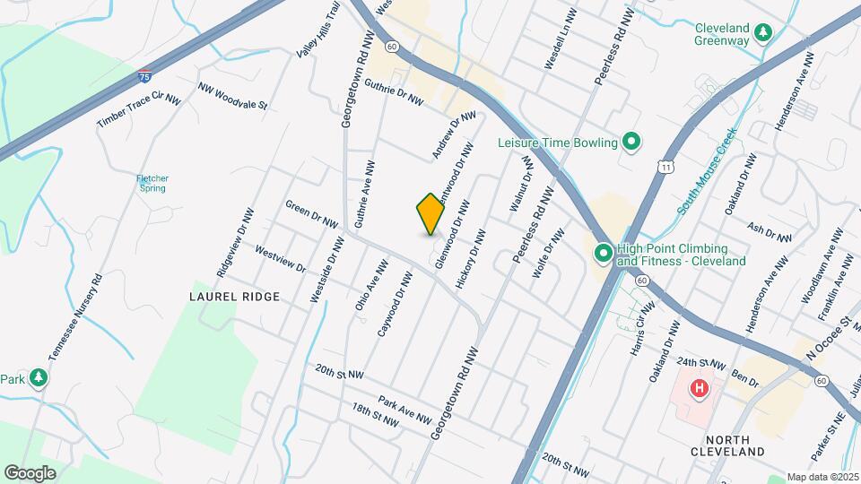 2201 Brentwood Dr NW, Unit A Map and Location Details