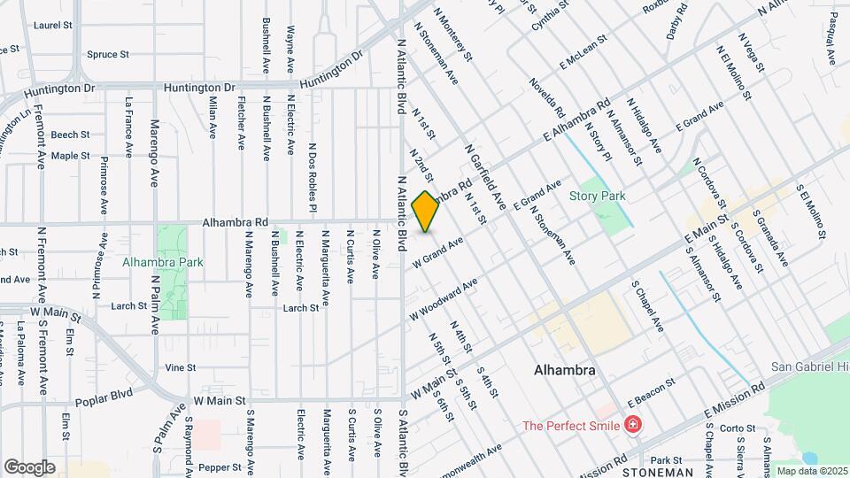 415 N 3rd St Map and Location Details