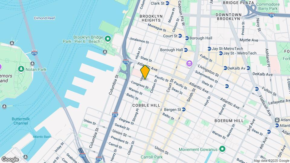 124 Amity St Mapa y Detalles de la Ubicación